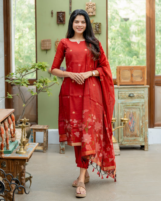 Shalini Maternity Kurti ( 3-Piece Set)
