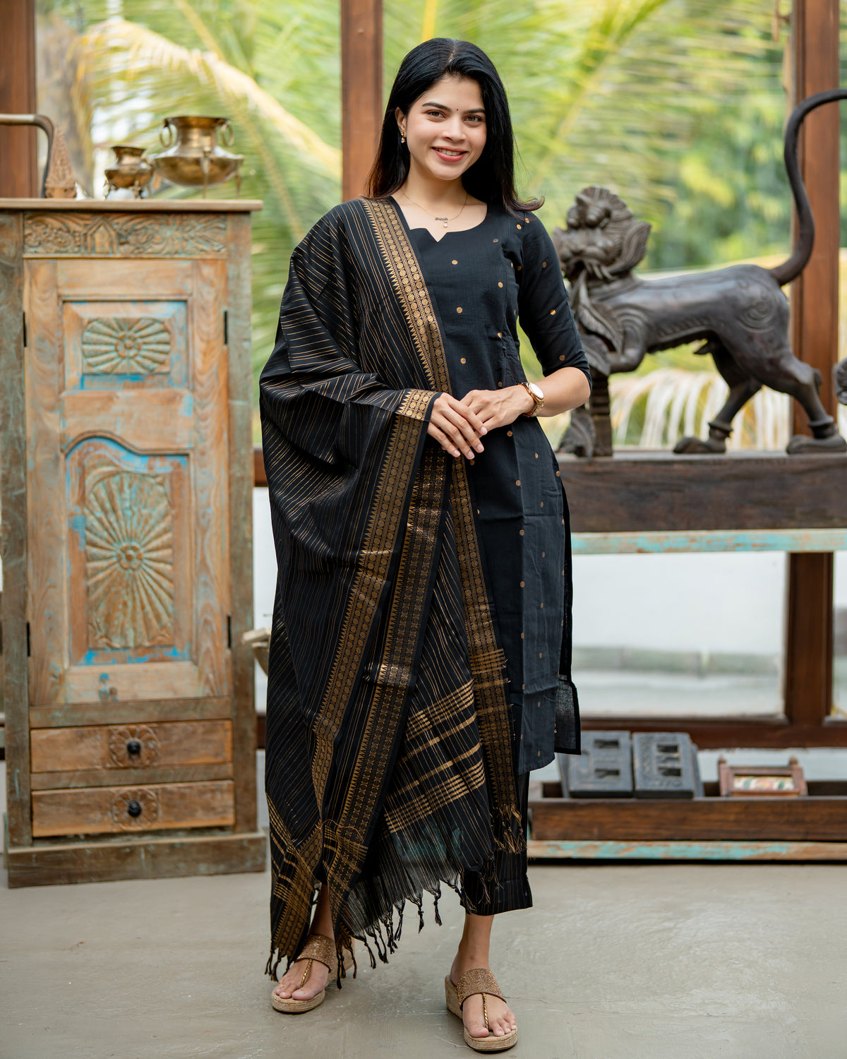 Lakshmi Maternity kurti ( 3-Piece Set)