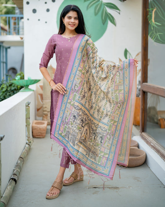 Deeksha Maternity kurti ( 3-Piece Set)