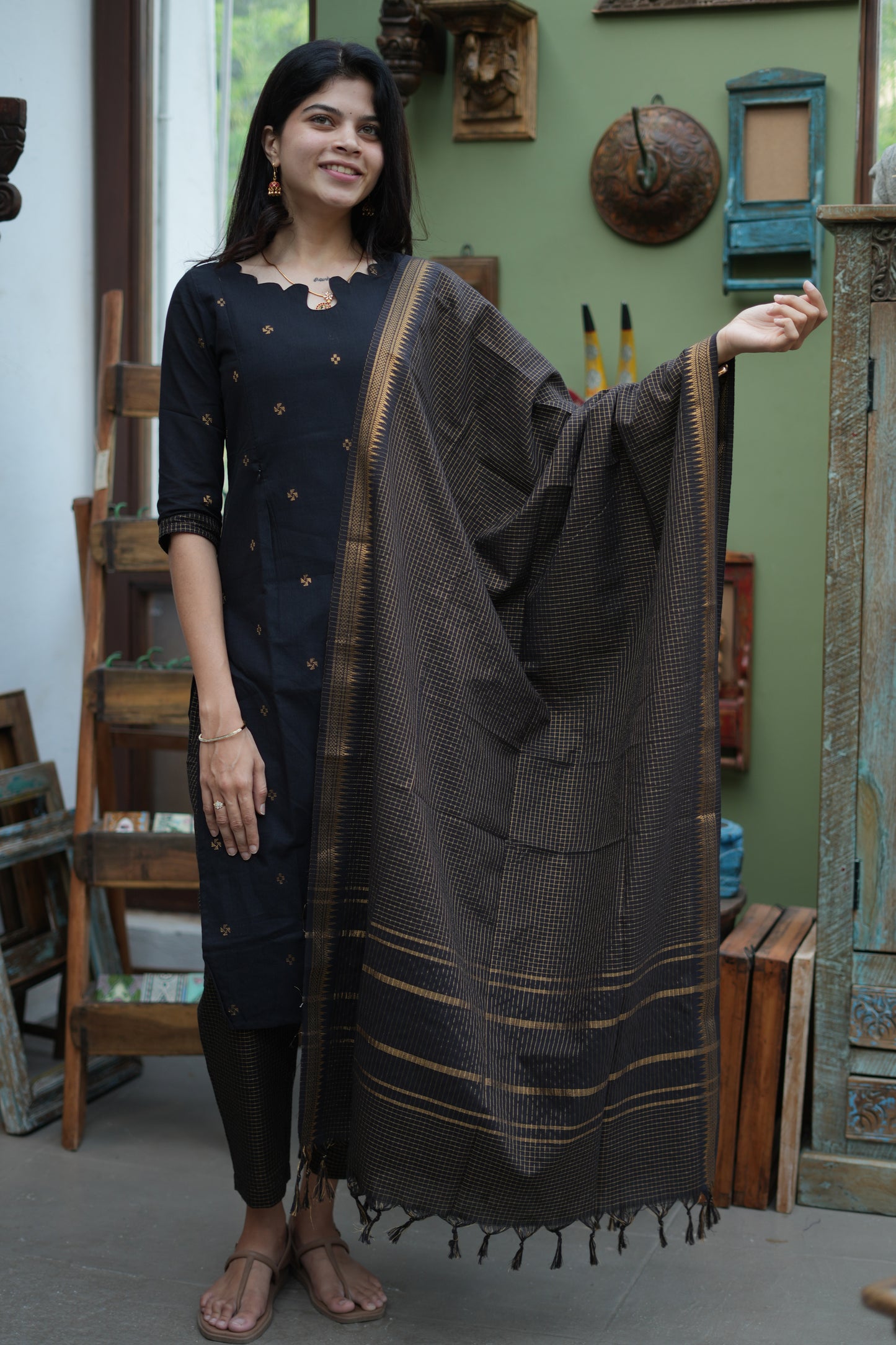 Lakshmi Maternity kurti ( 3-Piece Set)