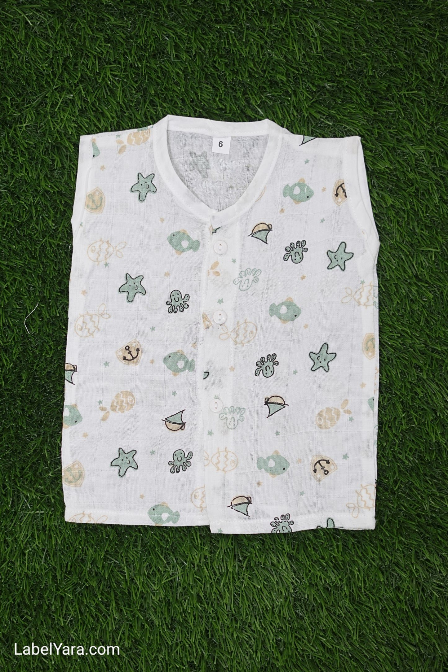 Baby - Sea Muslin Top