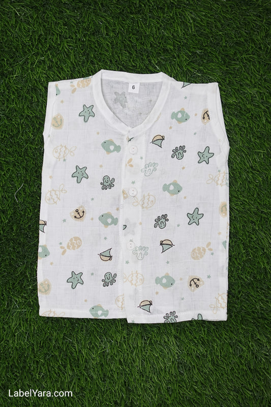 Baby - Sea Muslin Top