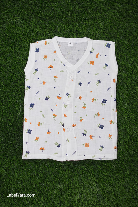 Baby - Floral Muslin Top