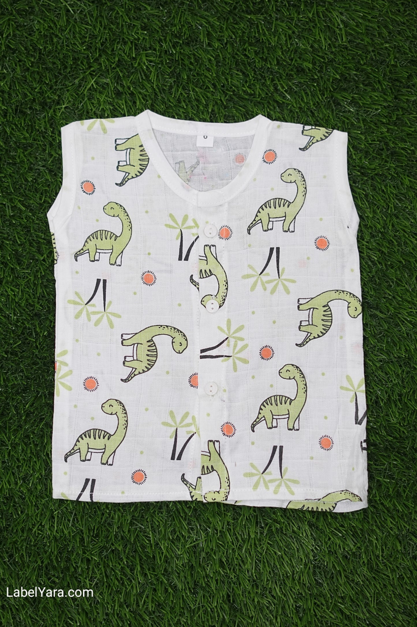 Baby - Dino Muslin Top