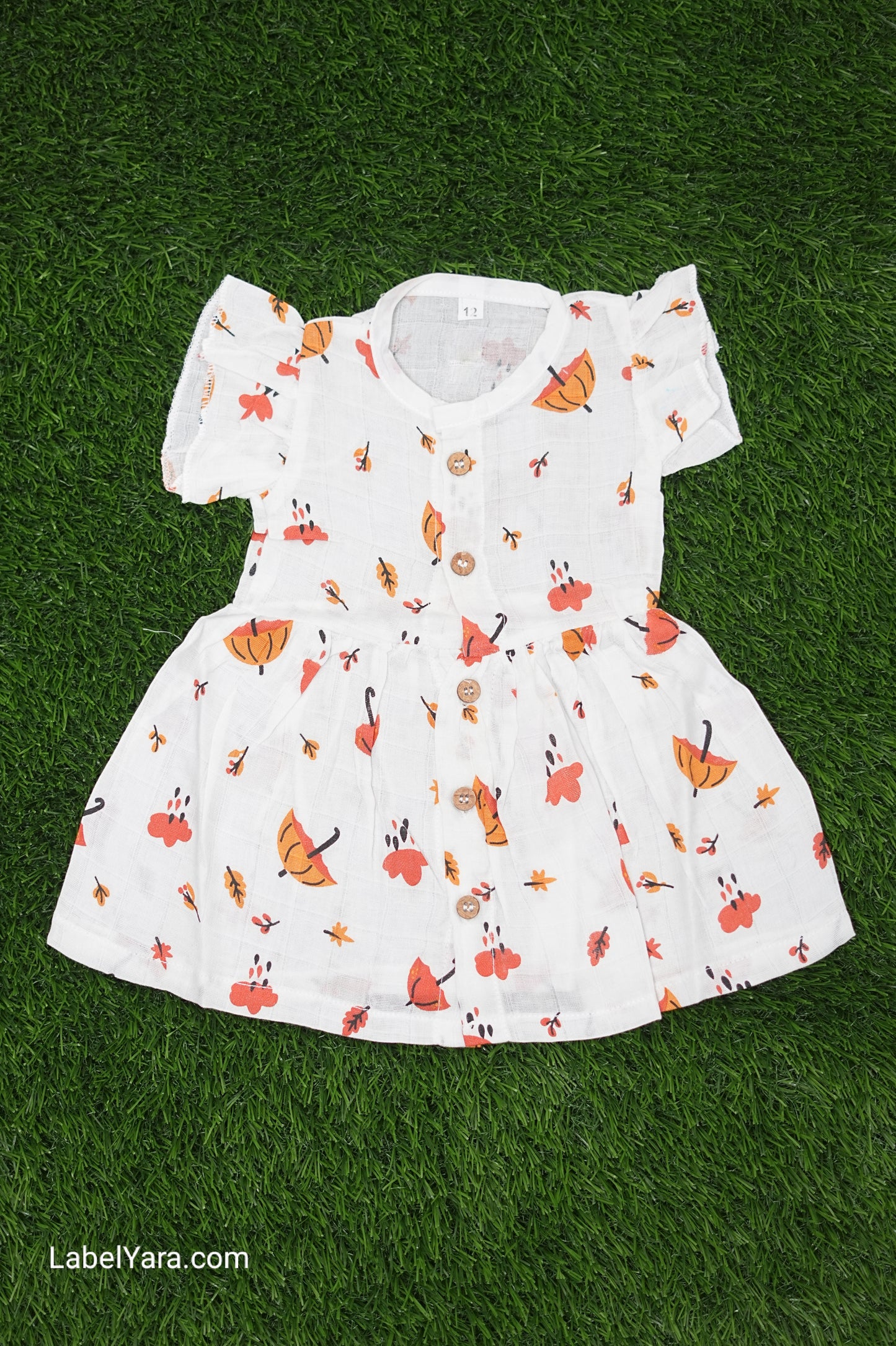Baby - Umbrella Muslin Frock
