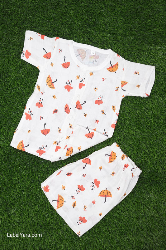 Baby - Umbrella Muslin Co-ord set