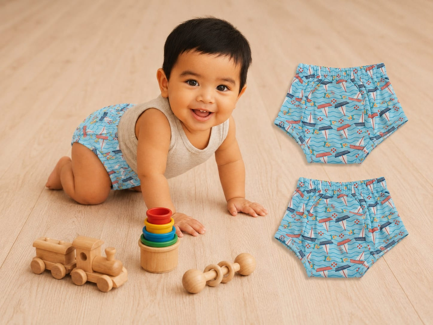 Boat Washable Padded Underwear