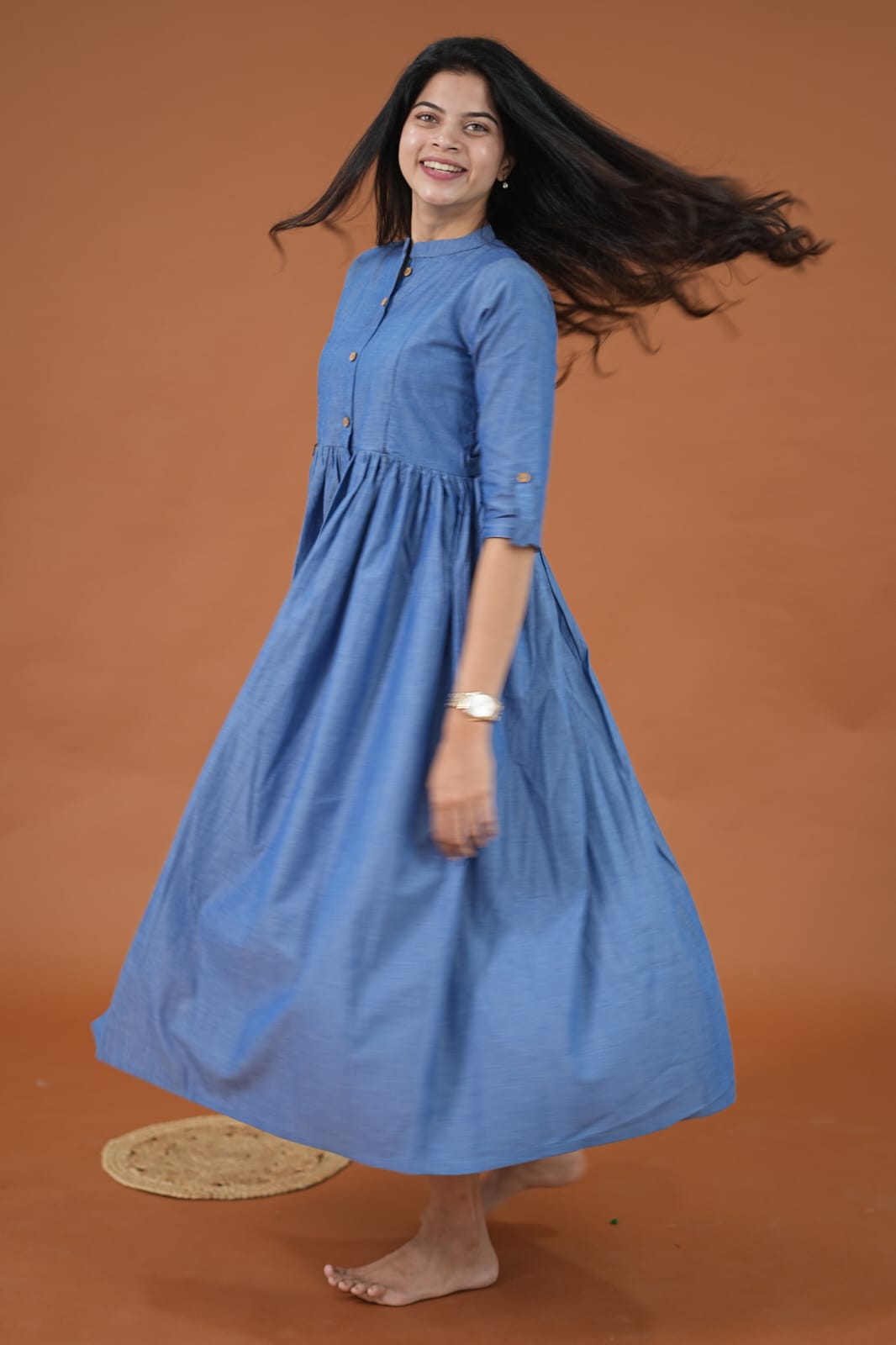 Azure Maternity Dress