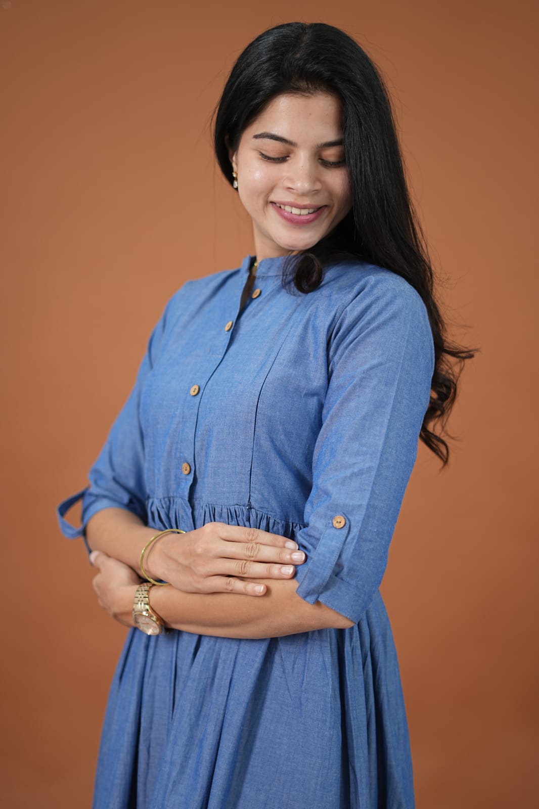 Azure Maternity Dress