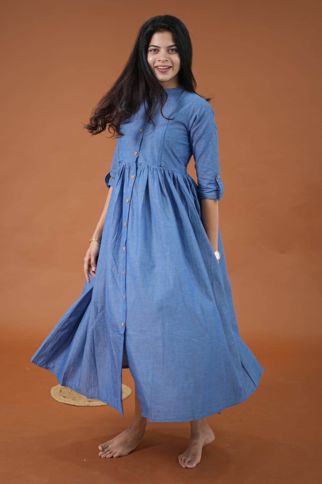 Azure Maternity Dress