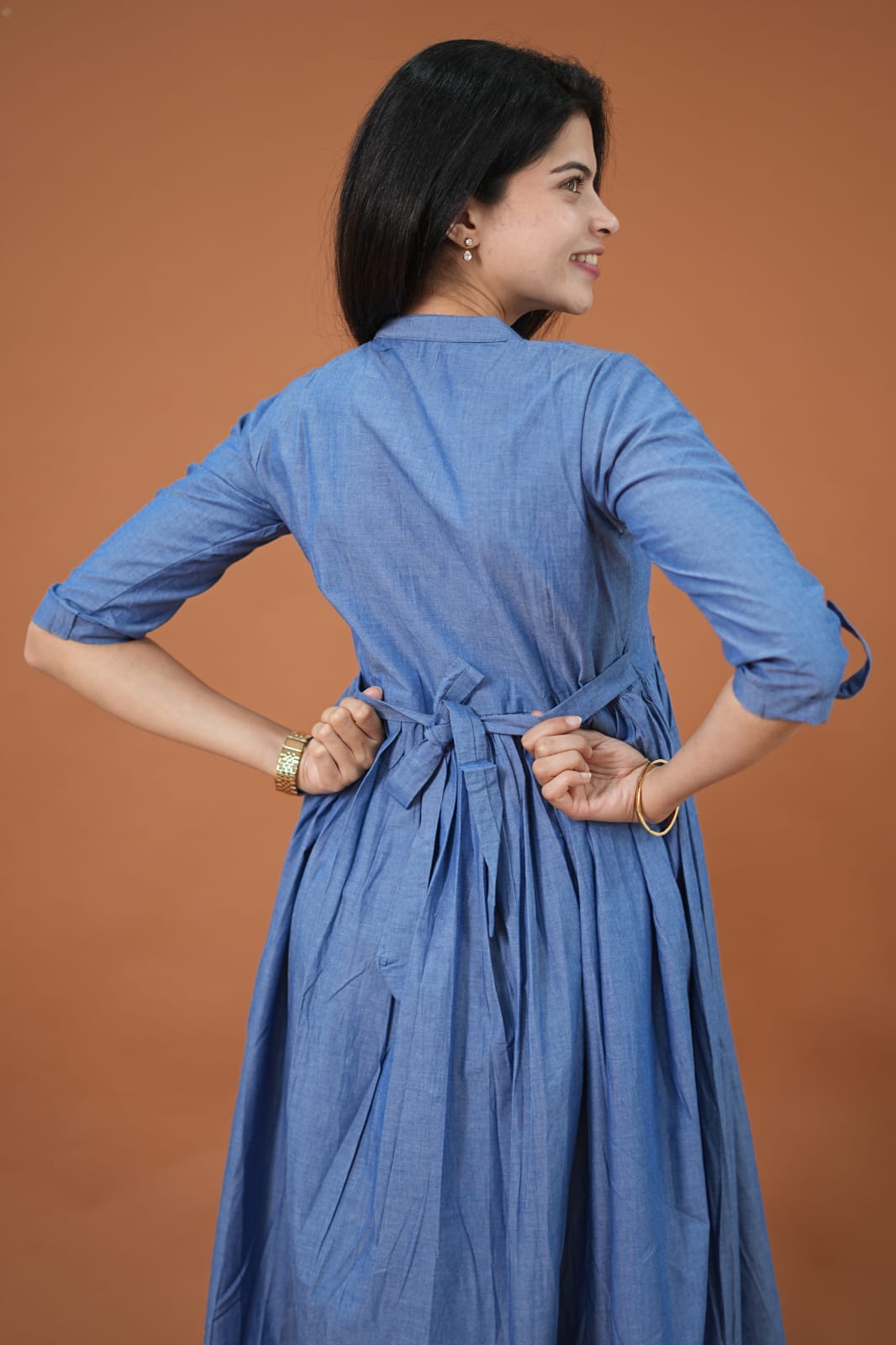 Azure Maternity Dress