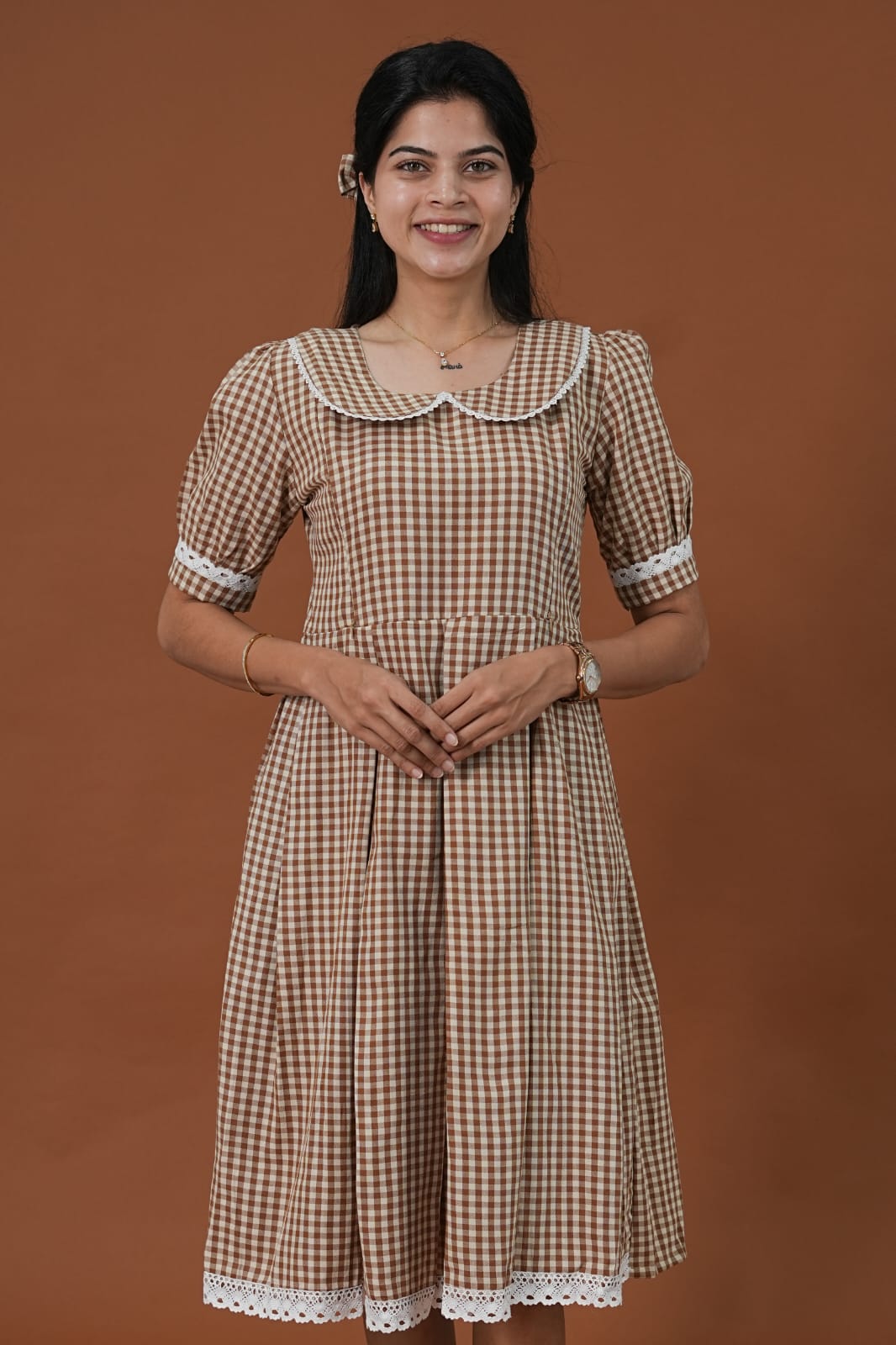 Amelie Midi Maternity Dress