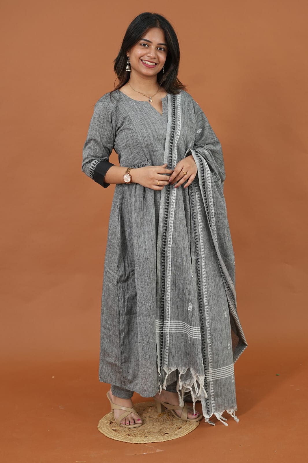 Magil Maternity Kurti ( 3-Piece Set)