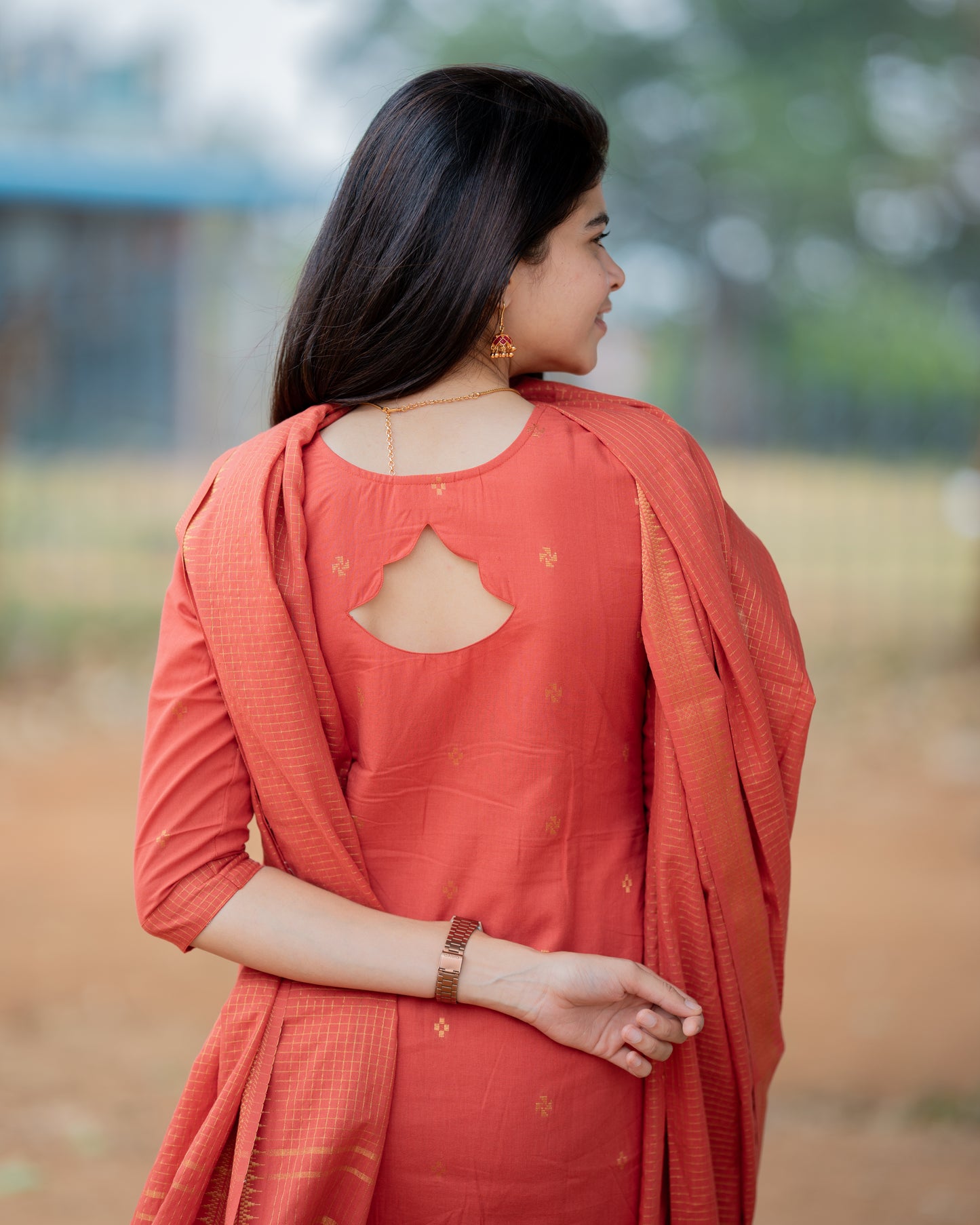 Valli Maternity Kurti ( 3-Piece Set)