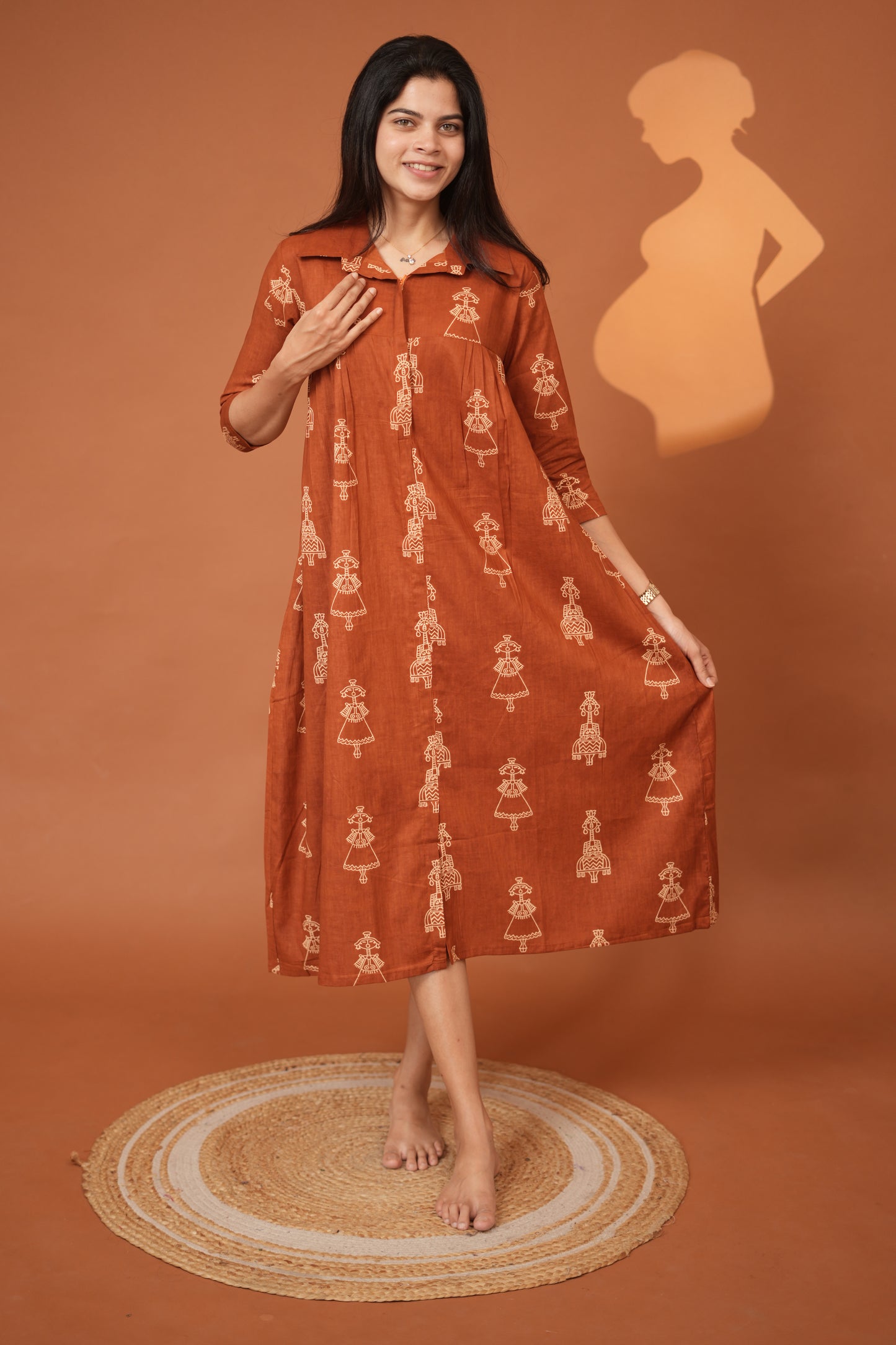 Bella Maternity Dress