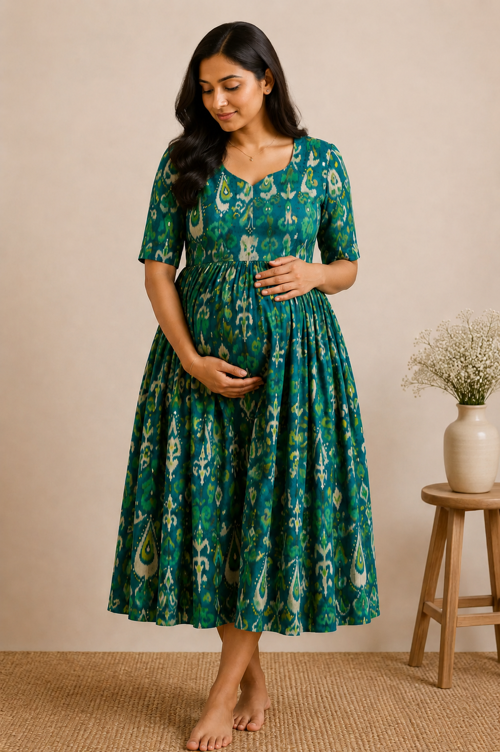 Nivara Maternity Dress