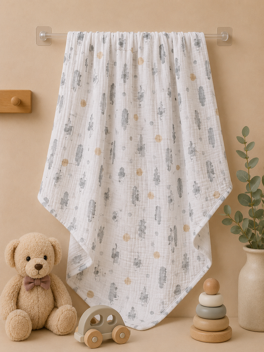 Dreamy Muslin Baby Towel