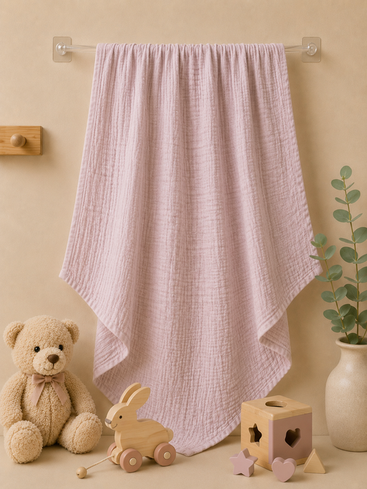 SoftMist Muslin Baby Towel