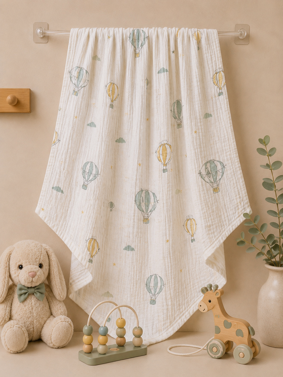 Cloudnest Muslin Baby Towel