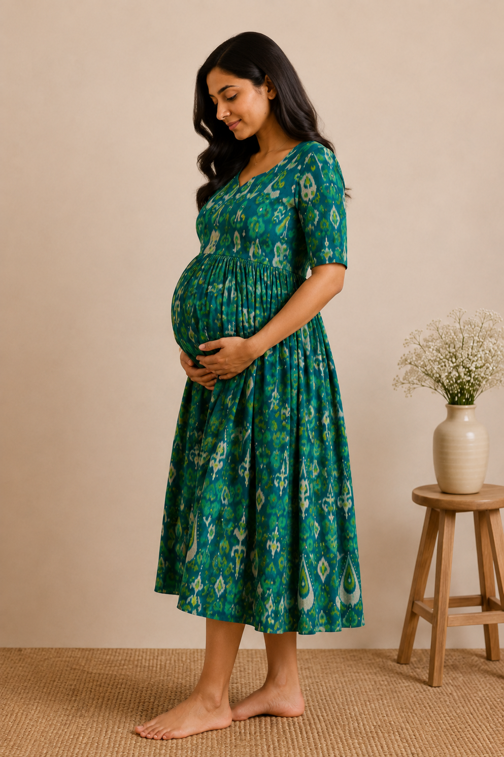 Nivara Maternity Dress