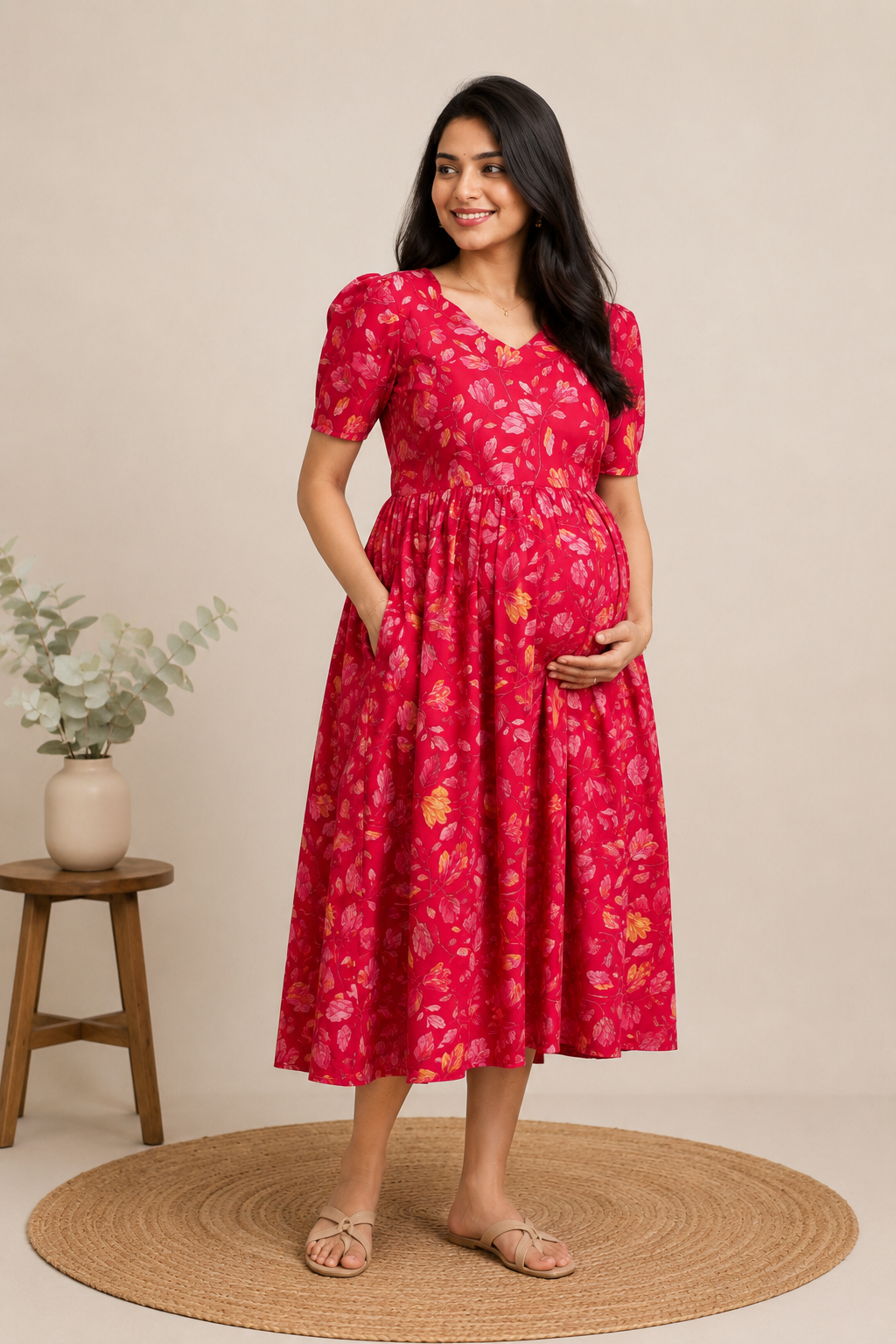 Heide Maternity Dress