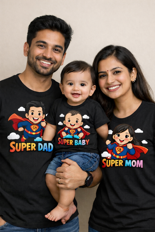 SuperBaby - FamilyTshirtCombo