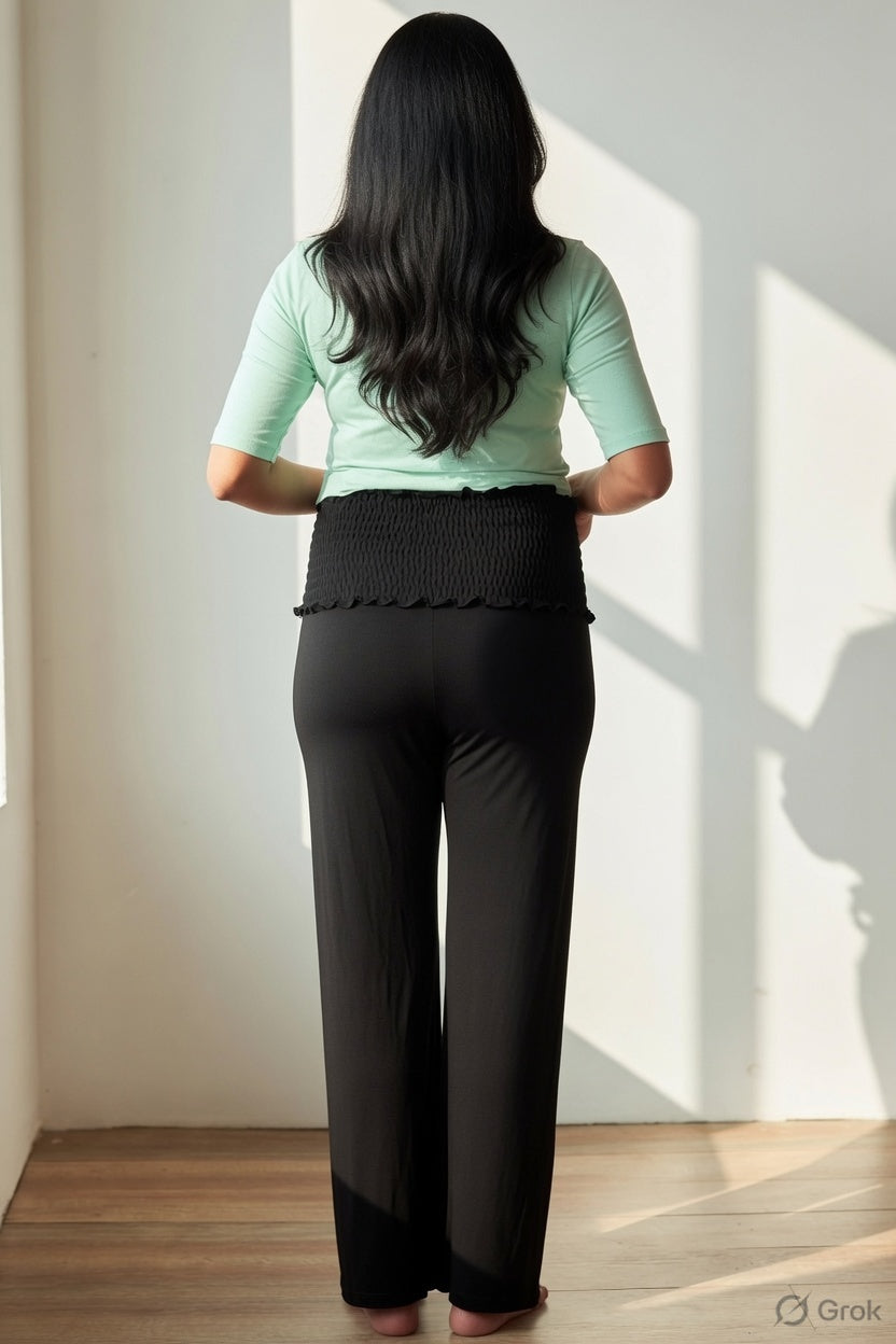 Maternity Belly Pant - Black
