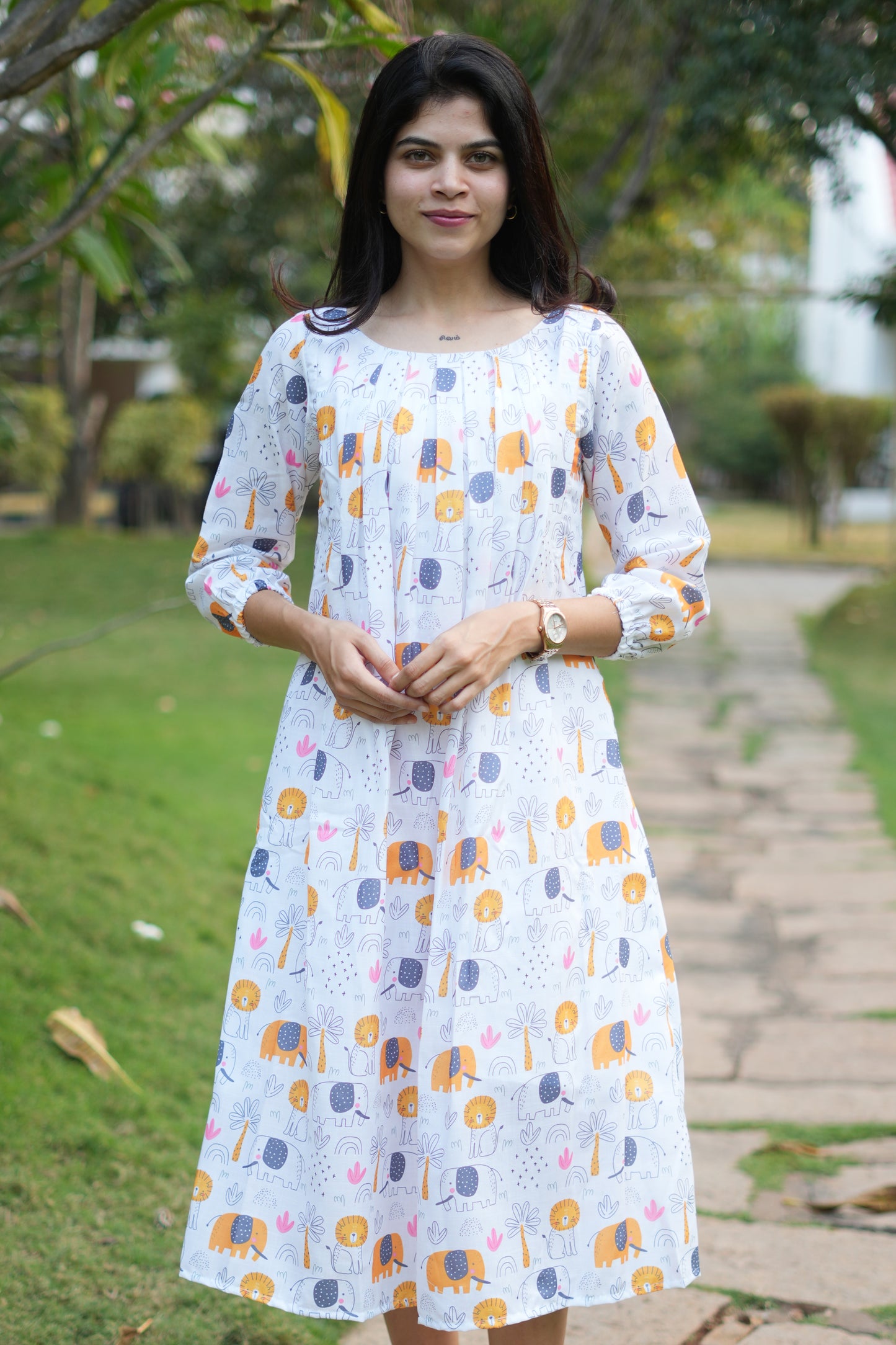Edna Maternity Dress