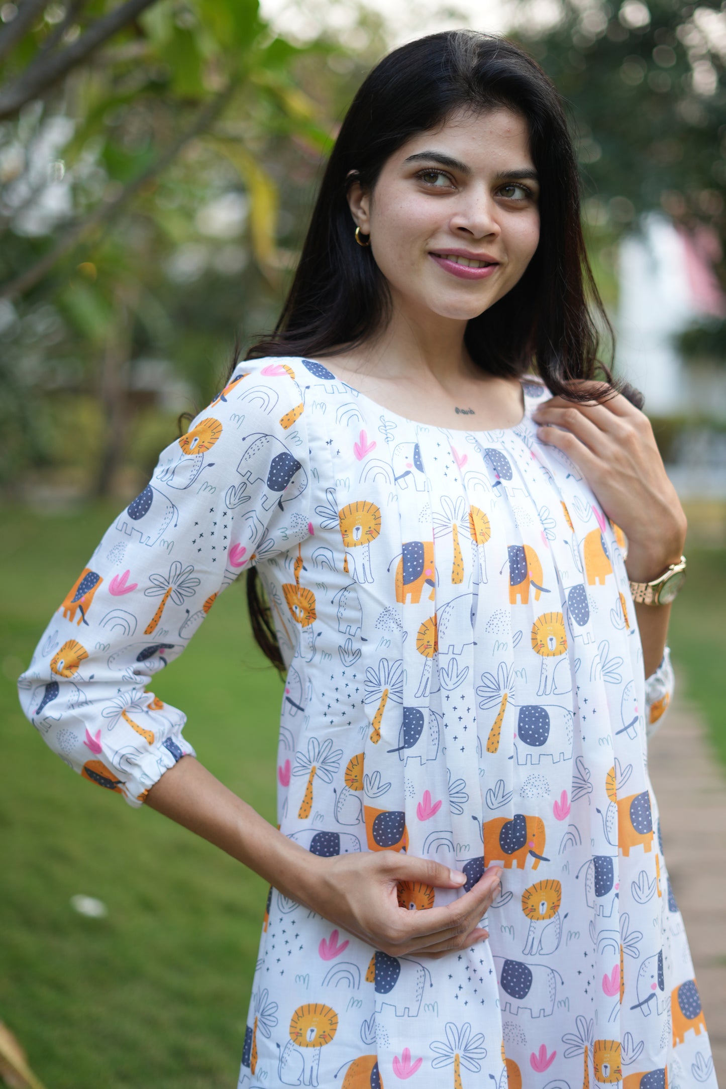 Edna Maternity Dress